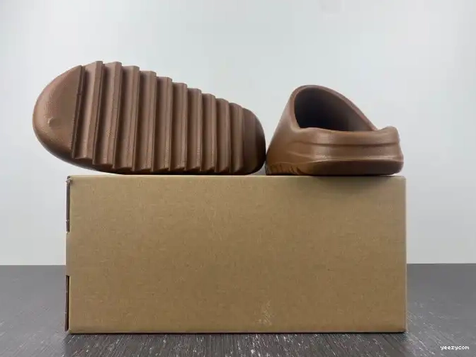 Slide Yeezy Adidas FZ5896 Flax 0604